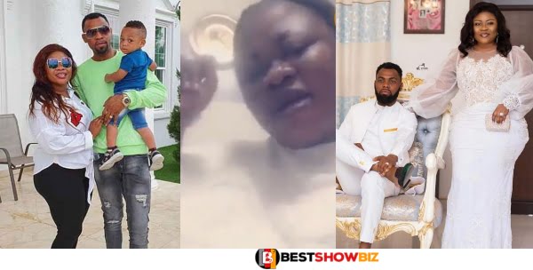 (Video) Bofowaa in tears as Rev. Obofour brings 3 step children with side chicks home