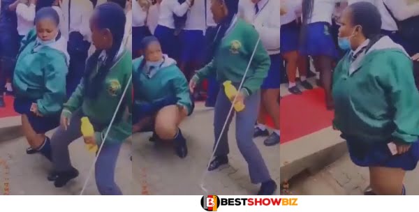 (Video) Plus-size Schoolgirl Steals All The Attention With Her Beautiful Dance Moves