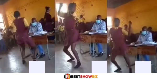 (Video) Teacher Forgets Himself As Female Student Tw3rks And Shows Her Things In Front Of Him