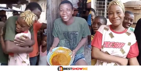 (Video) The Thief Who Was Caught and Made To Clean Gutter and Served Banku Gets Instant Girlfriend