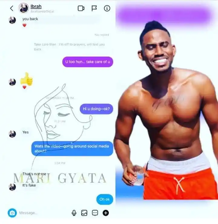 Ibrah One finally speaks after an alledged video of him running crazy in Niger surfaces