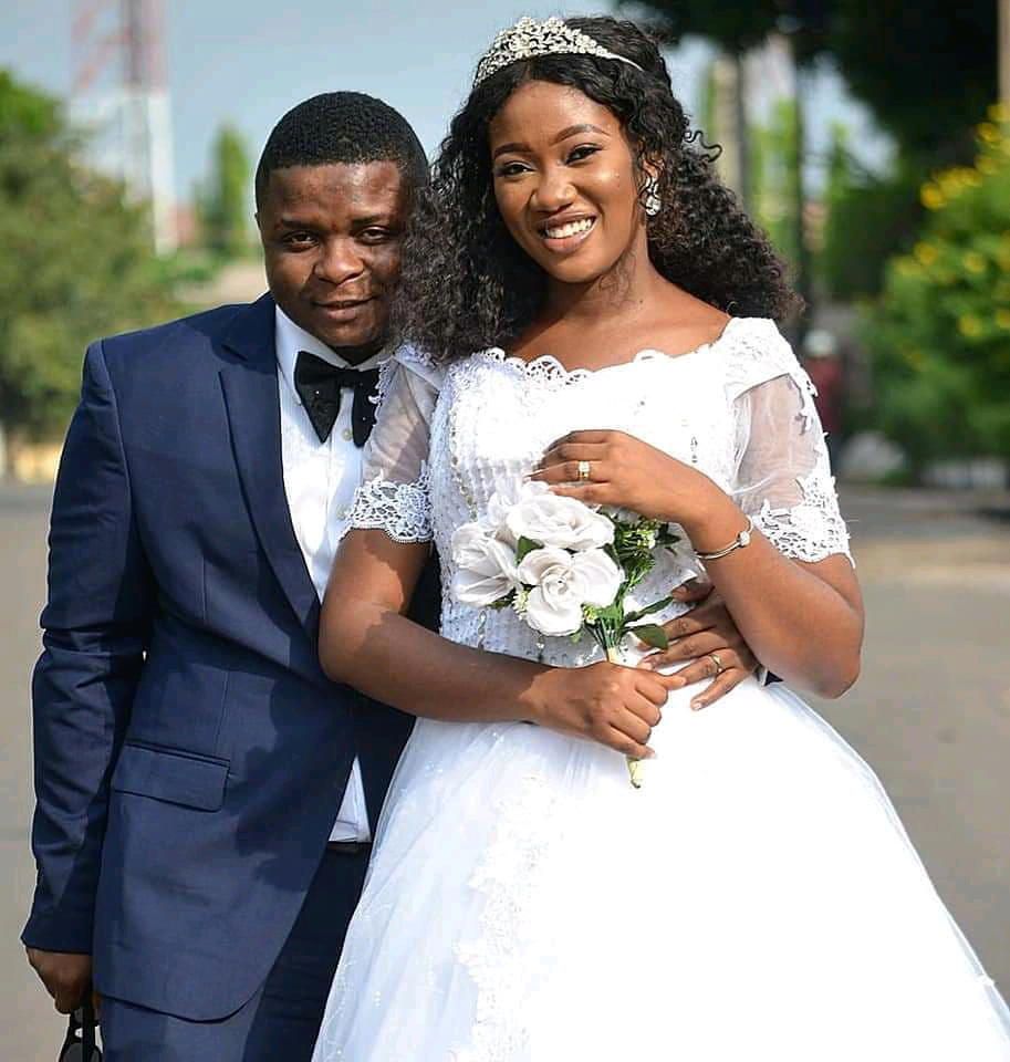 Photos Of Ghanaian Actor Enoch Darko With His Supposedly Newly Wedded Wife Surfaces Online