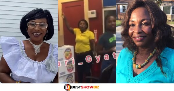 Kyeiwaa Fights Ghanaian Guy for Recording her Working at her Sister’s Restaurant in America
