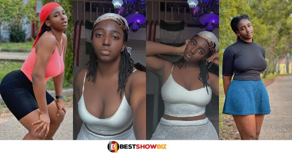 See stunning images of the beautiful lady who doesn't wear make-ups (photos)
