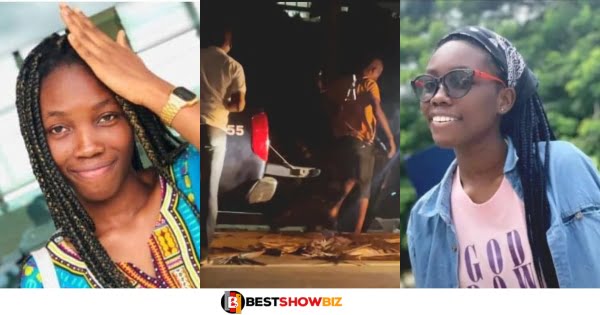 Cape coast: 24 years old university girl found dead by the roadside with her private part cut off