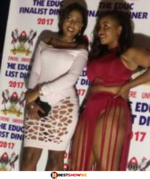 Two Female University students go viral after wearing sekzy clothes to the school graduation party