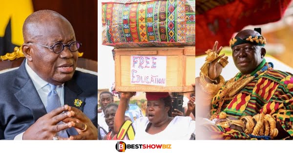 "Free SHS is good but it is making the country hard to live in"- Otumfour
