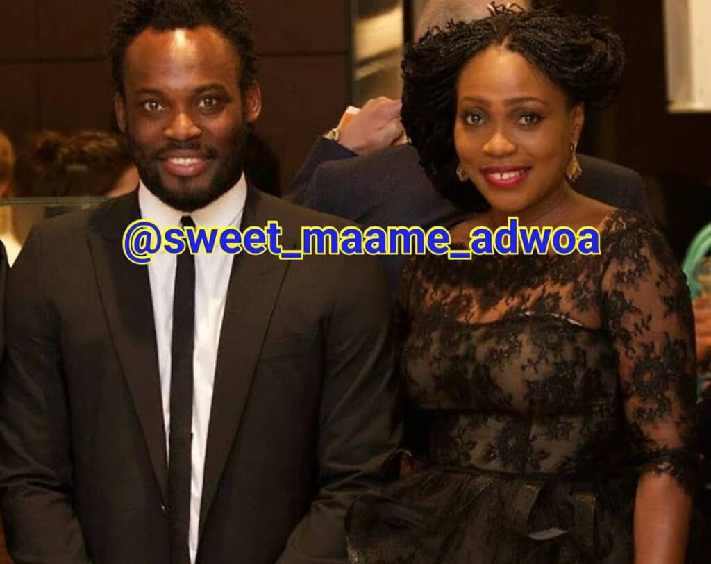 See beautiful photos of Michael Essien's wife and kids