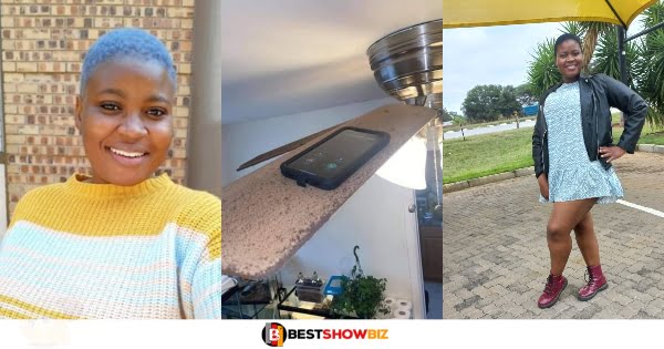 Man hides his phone on ceiling fan to prevent his wife from going through it (photo)