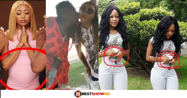 Akuapem Poloo Reacts To Reports That She Is Pregnant For Shatta Wale (Watch Video)