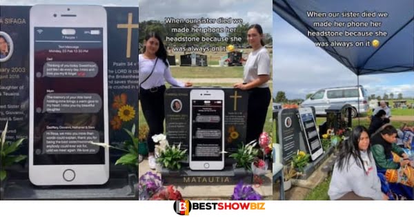 Family Bury Girl under a Phone-Shaped Tombstone - Find Out Why