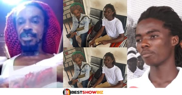 Father Of Rasta Achimota Student, Tyrone Cries In New Video After Son Beat Him And Burn His Hand