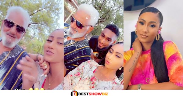 Hajia 4Real Shows Off Her 'Rawlings Look-alike' Father In New Video