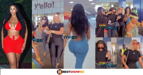 Hajia4real invites top international slay queens to help her celebrate her 30th birthday on Sunday (watch arrival videos)