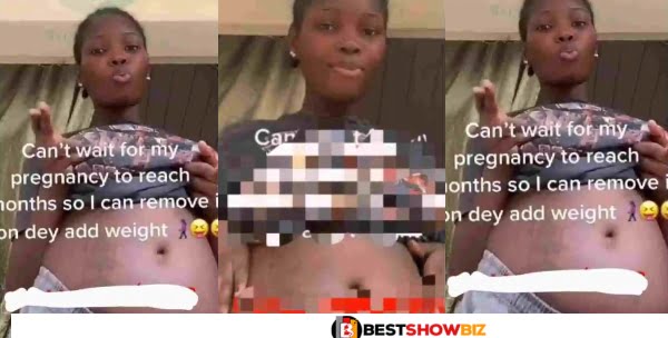 I Got Pregnant To Gain Weight, I'm Ready To Clear It – Lady Says In Trending Video