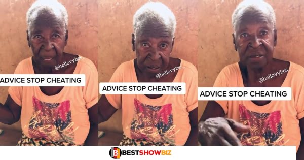 “It’s A Curse To Cheat On A Boyfriend Who Always Gives You Money” – Old Woman Advises Young Ladies
