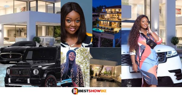 "Jackie Appiah's mansion took her 10 years to build"- Ransford Annetey Abbey (video)