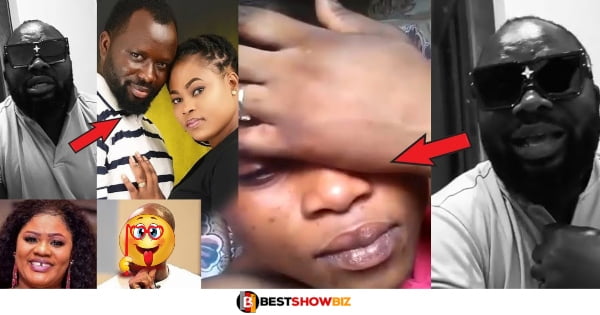 Joyce Blessing's husband speaks again after netizens backlashed him for exposing her (video)