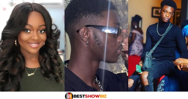 New Photos of Jackie Appiah's Son Wears Big Earring Stirs Online