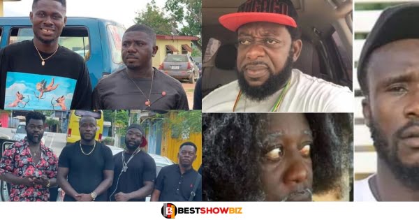 See photos of how Kumawood actors and actresses stormed the one-week celebration of their colleague Osei Tutu