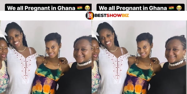 (PHOTOS) Tourists express shock over how they all got pregnant after traveling to Ghana