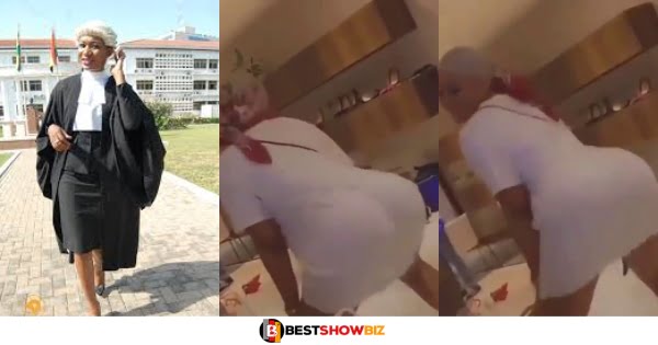 Slay queen lawyer Sandra Ankobiah Spotted Tw3rk!ng in a trending video (watch)