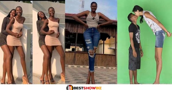 See Photos Of Beautiful Ladies Who Are Extremely Tall￼
