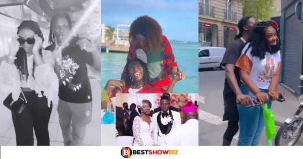 Stonebwoy's wife shares an emotional video of their best moments together as they celebrate 5 years of marriage.