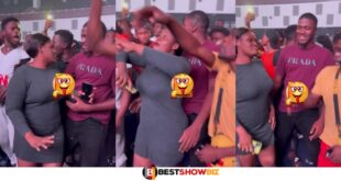 (Video) Yawa As Lady With With Big 'Baka' Stops A Man From Grinding Her At A Gathering