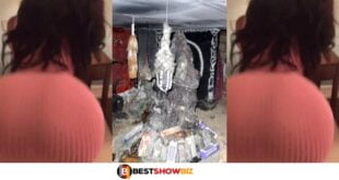 Video of a lady Tw3rk!ng hard in a shrine stirs online