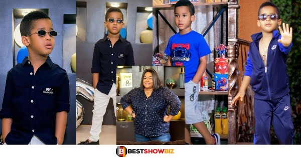 Proud mother Vivian Jill shares photos of her handsome son Alfie, who is 5 years old today.