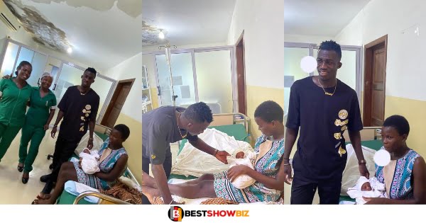Afena Gyan visits wenchi methodist hospital to pay hospital bills for pregnant women and new mothers (photos)