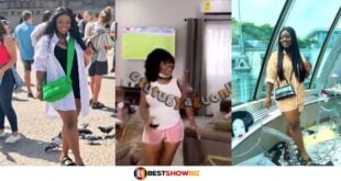 "Your living room is like Jackie Appiah's Bathroom"- Netizens troll Afia Schwar (video)