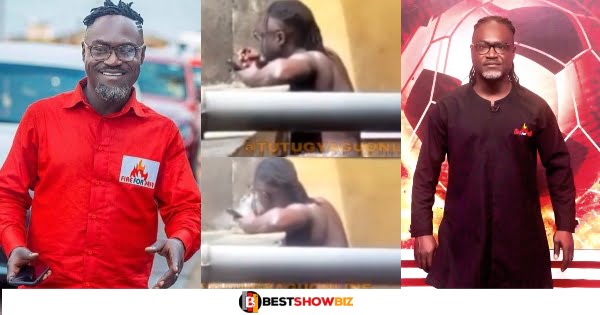 Contryman Songo spotted smoking weed at work (watch video)