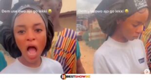 Wife flogs her nak3d husband with a wire after she caught him sleeping with another lady (watch video)