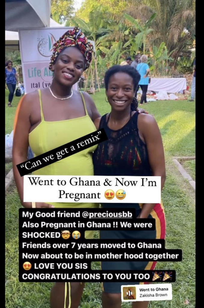 (PHOTOS) Tourists express shock over how they all got pregnant after traveling to Ghana