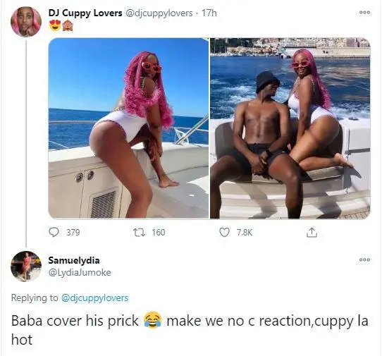 Popular Nigerian DJ, Cuppy Puts Her Bunging Body on Display in a Hot Bikini Outfit inside Pool
