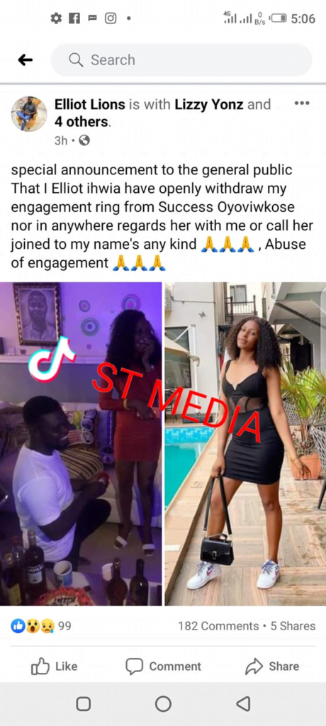 Beautiful lady flogged for cheating 2 months before her wedding (video +photos)