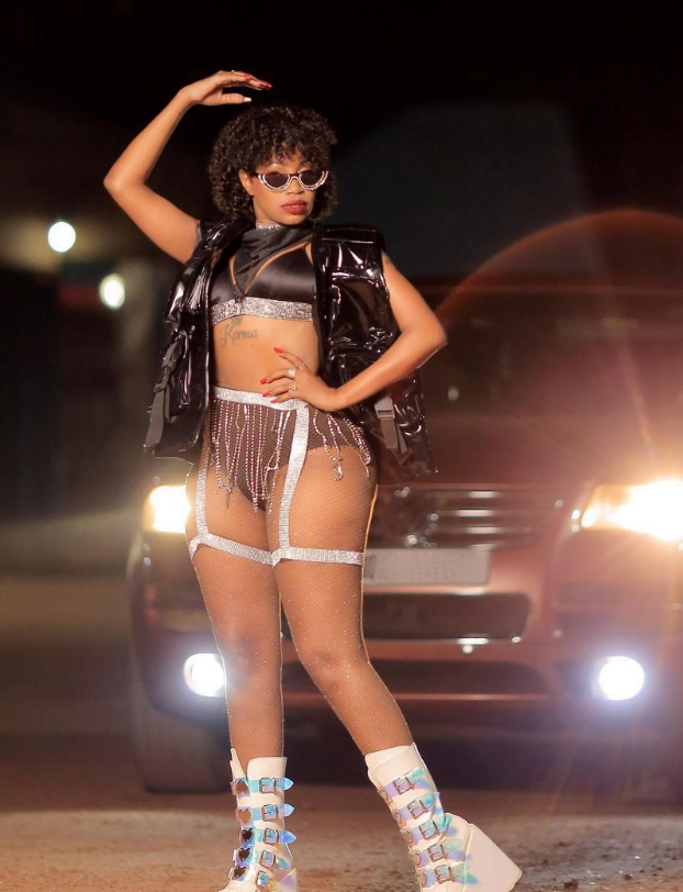 Singer Sheebah causes confusion on social media with her semi n*d3 photos