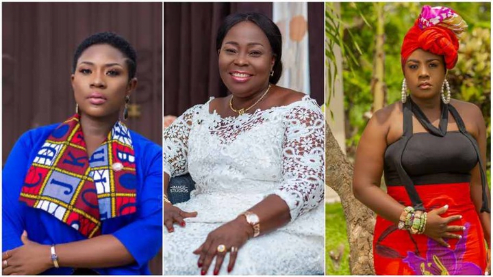 See the beautiful mothers of Emelia Brobbey, Lydia Forson and Tracy Sarkcess.