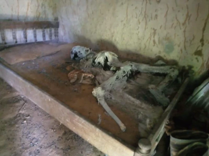 65-year-old man is found in his room dead with only his skeletal remains at Bonsu Nkwanta [Photos]