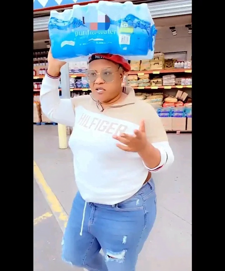 Leᾶked Video reveals the kind of job Actress Nkechi Blessing is doing in America