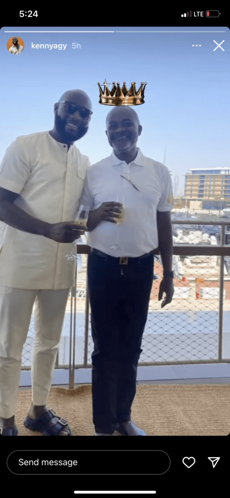 Kennedy Agyapong’s First Son, celebrates him on fathers day which happens to be his birthday (video)