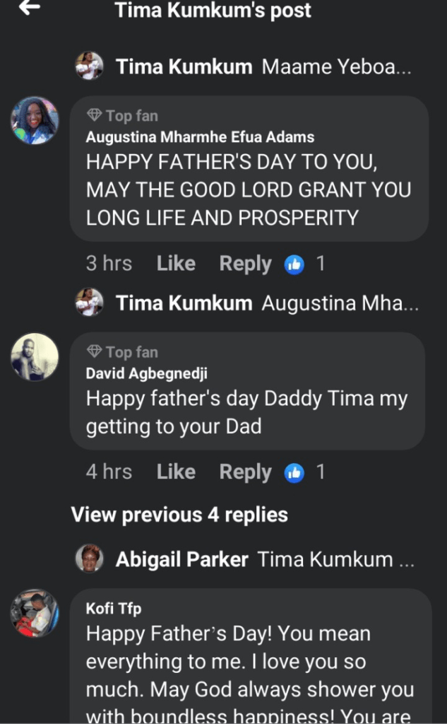 I love You So Much: Tima Kumkum Celebrates Her Father For Being There For Her Children After Her Failed marriage