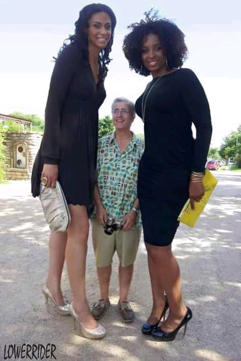 See Photos Of Beautiful Ladies Who Are Extremely Tall￼