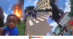 (Video) Man Threatens To Beat A Military Officer In Uniform Surfaces