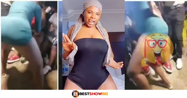 Slay queen goes viral for showing her rᾰw to-to in a new video (watch)
