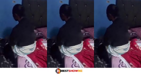 "leave me make i sleep"- Slay queen tells man's wife after she caught her in the bedroom with her husband (watch video)
