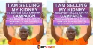 Man puts his kidney for sale for money to fund his favorite politician's campaign
