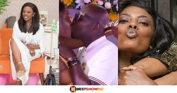 Nana Aba Anamoah reacts to a guy who kissed her passionately in his dream